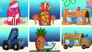ALL Spongebob Car House Vs Amazing Digital Circus Ep 2 Animation