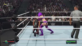 WWE 2K24 Tamina vs Nix