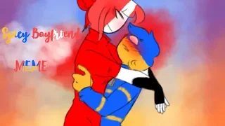 Spicy Boyfriend MEME (countryhumans)(Canda X Ukraine)