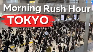 Tokyo Morning Rush Hour in 2022