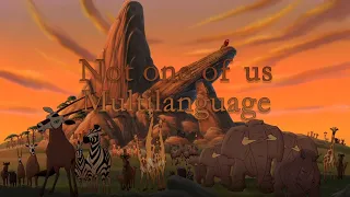 Not one of us - Multilanguage