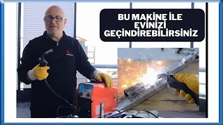 Bu Makine İle Evinizi Geçindirebilirsiniz | Mini  MIG MMA TIG Gazsız Kaynak Makinesi | #işbirliği