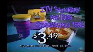 Saturday Morning Cartoons  📺 ITV Saturday for Kids November 1992 Canada Ads