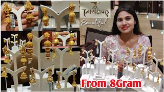 Tanishq Gold Earrings Collection💞| Gold Jhumka Designs 2022| Latest Gold Jhumka| Tanishq Jewellery |