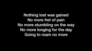 Going Home Paul Robeson Lyrics