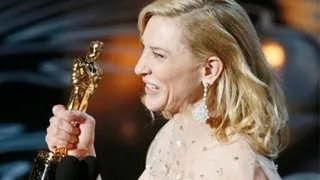 Oscars 2014 : Cate Blanchett Wins Best Actress For Blue Jasmine