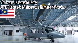 The Royal Malaysian Navy Receives The First Two AW139 Leonardo Multipurpose Maritime Helicopters