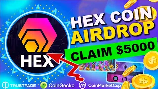 A news income passive HEX Crypto AIRDROP 5000$ HEX TOKEN