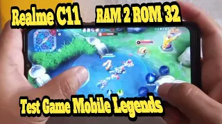 Realme C11 Ram 2 Rom 32 Test Game Mobile Legends di tahun 2023