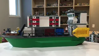 My Lego container ship MOC!