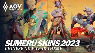 AOV Sumeru Skins 2023 Chinese New Year Theme - Arena of Valor