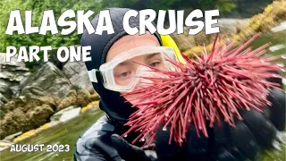 Sapphire Princess Alaskan Cruise Pt 1 -  Vancouver to Ketchikan! Snorkeling, Creek Street, & Eagles!