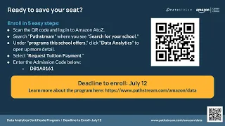 Amazon Data Analytics Certificate Program