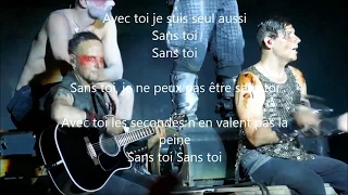 Ohne dich (french lyrics) accoustic Rammstein