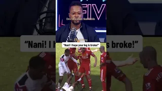 Evra talks about Nani Tackle #manchesterunited