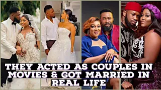 15 NOLLYWOOD ACTORS WHO GOT MARRIED AFTER ACTING AS COUPLES IN MOVIES. NUMBER 10 WILL SHOCK YOU