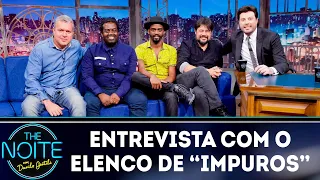 Entrevista com o elenco da série Impuros | The Noite (19/10/18)