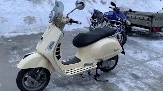 2012 Piaggio Vespa GTS125 iš Belgijos