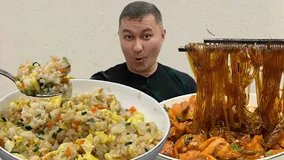 ЖАРЕНЫЙ РИС С ЯЙЦОМ и Овощами по-Китайски – Классический Рецепт / Курица с фунчозой / Кухня Тягубя