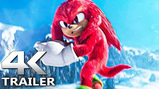 SONIC THE HEDGEHOG 2 "Knuckles Snow Fight" Trailer (2022) 4K ULTRA HD