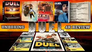 Steven Spielberg Duel 4k Ultra HD Bluray Collector's Edition Unboxing & 4k Comparisons.