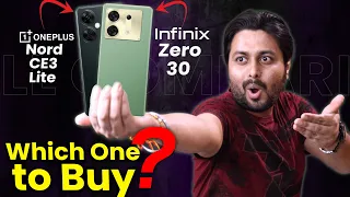 Infinix Zero 30 vs OnePlus Nord CE 3 Lite Full Comparison in Hindi, Which One Value For Money? 🤔🤔