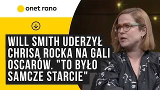 Will Smith uderzył Chrisa Rocka na gali Oscarów. "To było samcze starcie"