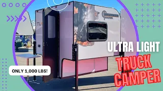 2023 Travel Lite TLRV Cent - Light Truck Camper - For Toyota Tacoma, Jeep Gladiator, Ford Maverick