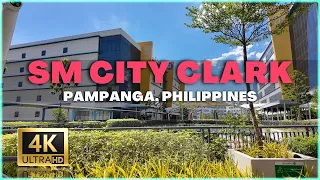 LET'S GO TO CLARK! Full Walking Tour of SM City Clark, Angeles City, Pampanga Philippines 4K 🇵🇭