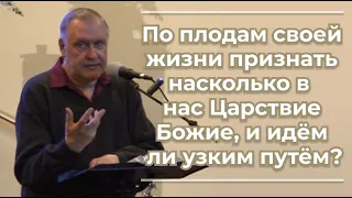 VАS-1481 По плодам своей жизни признать насколько в нас Царствие Божие, и идём ли узким путём