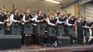 Red Hot Chilli Pipers and D'Mains Pipe Band - Avicii - Wake Me Up