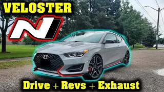 2021 Hyundai Veloster N - DCT INSANE SHIFTS AND EXHAUST REVS - Drive + Review