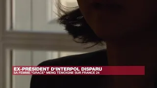 L'épouse de l'ex-chef d'Interpol : "Je crains que la Chine nous kidnappe, moi et mes garçons"