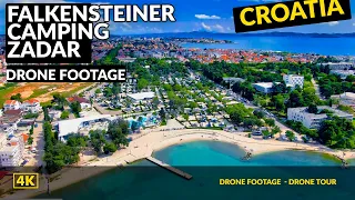 Falkensteiner Premium Camping Zadar Croatia Drone footage