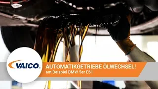 Automatic transmission oil change on the BMW 5 Series E61 ZF6HP26 [mit Expert Kits+] – [V20-2089]