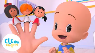 Finger Family with Cleo and Cuquin | Songs for Kids