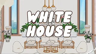 Living room decor |White house Ideas🤍Toca Boca