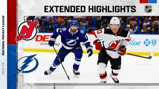 New Jersey Devils vs. Tampa Bay Lightning Mar 19, 2023 HIGHLIGHTS