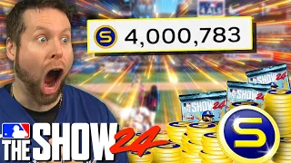 I bought 4 MILLION STUBS on MLB the show 24