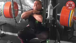 The Heaviest Front Squat In History