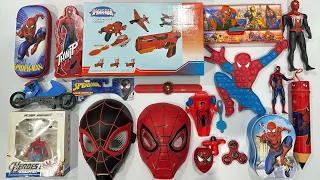 My Latest Cheapest Spiderman toy Collection, Spiderman Mask, Spiderman Web Shooter,Spiderman Spinner