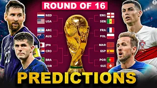 2022 FIFA World Cup: Round of 16 FULL BRACKET PICKS & PREDICTIONS | CBS Sports HQ