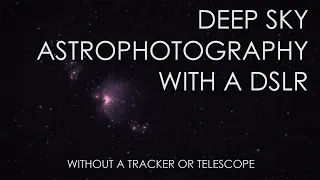 Shooting Orion Nebula - NO TRACKER, NO TELESCOPE | DSLR Astrophotography