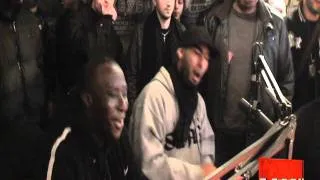 LA FOUINE ET LA BANLIEUE SÂLE FOUTENT LE BORDEL DANS LES STUDIOS DE SKYROCK