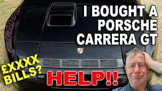 I Bought an Original Porsche Carrera GT at Auction | PART 1 | What lies ahead for this 924 Carrera?