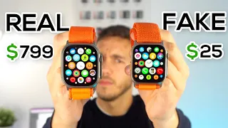 Apple Watch Ultra Réplica vs Original 🤯 Cuidado...