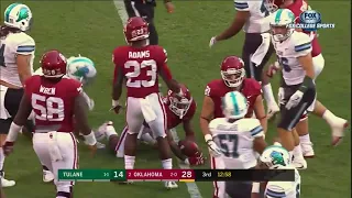 2017 Tulane defense vs Oklahoma offense (College Football)