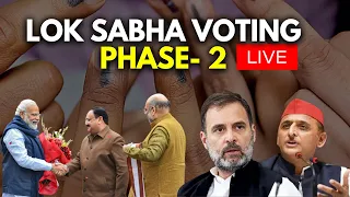 Lok Sabha Election Phase 2 LIVE | Voting Across 13 States & Union Territories Underway  | N18L