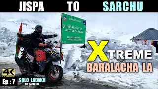 7️⃣ : Baralacha La will test your riding skills | Kolkata to Ladakh on scooter  @FINALDESTINATION1