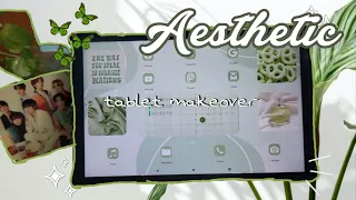 how to have aesthetic tablet || Lenovo tablet aesthetic 🌱| Lenovo M10 hd
